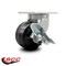 Service Caster 6'' Extra Heavy Duty Phenolic Wheel Swivel Caster with Brake CRAN-SCC-KP92S630-PHR-SLB - alternate 2